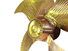 Main propulsion systems Controllable pitch propellers